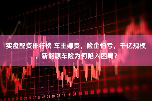 实盘配资排行榜 车主嫌贵，险企怕亏，千亿规模，新能源车险为何陷入困局？